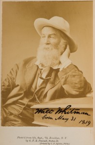 Matching Inscribed Set of Leaves of Grass and Two Rivulets with Whitman’s Transmittal Note