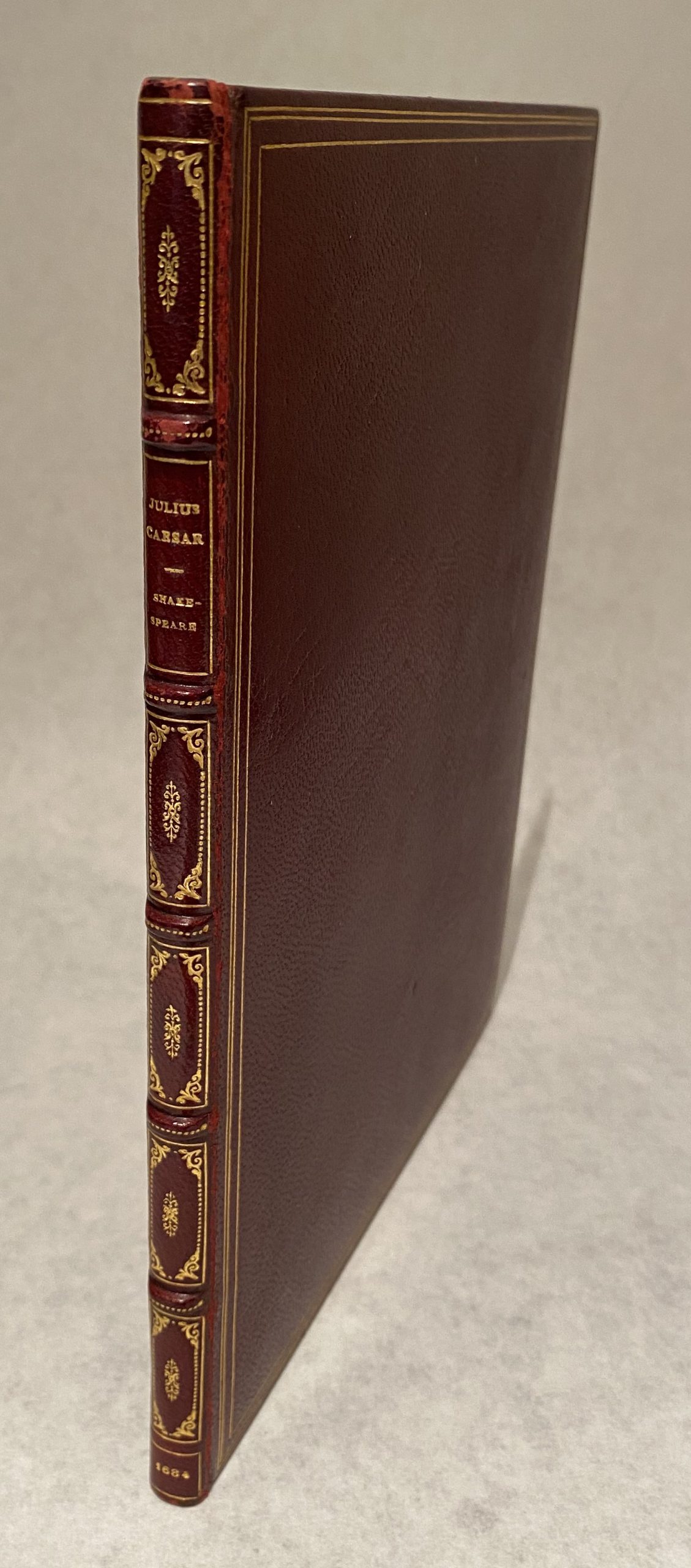 Shakespeare Julius Caesar binding | The 19th Century Rare Book and ...